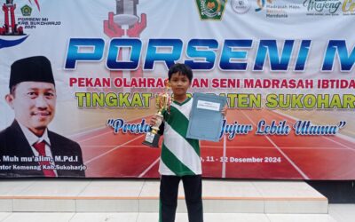 Prestasi Gemilang Vino Alvian Munasir: Juara 3 Lomba Tenis Meja pada PORSENI Hari Amal Bhakti Ke-79 Kementerian Agama